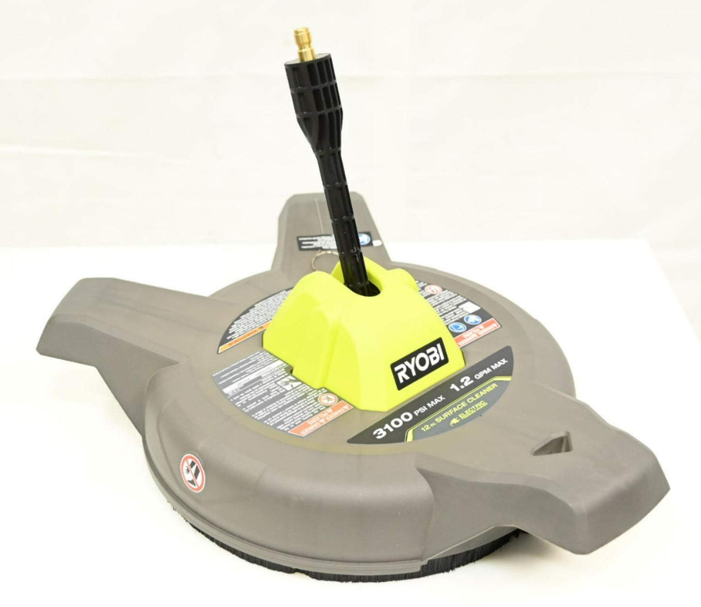 Ryobi RY31SC312 3100PSI 1.2GPM 12" Surface Cleaner For Electric Pressure Washer