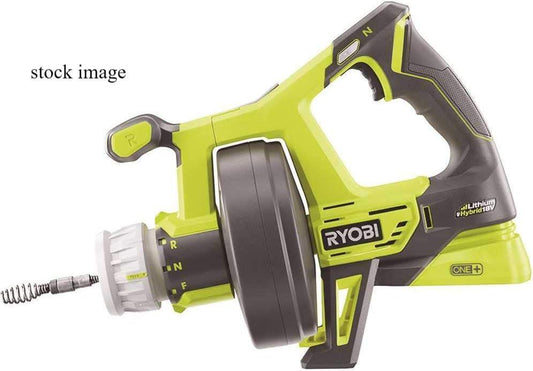 Ryobi P4002 ONE+ 18V Hybrid 25' Drain Auger (Tool Only)