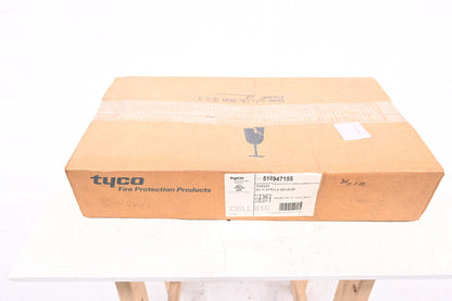 TYCO Series EC-11 3/4 in 155F 11.2K Upright Sprinkler Head in Natural Brass PK50