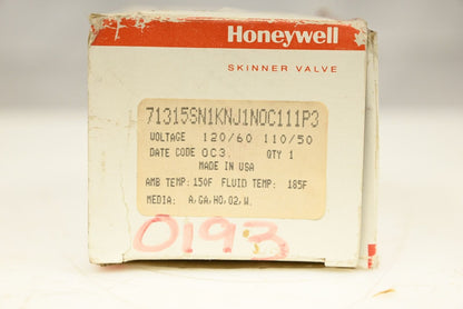 Honeywell 71315SN1KNJ1N0C111P3 Solenoid Valve