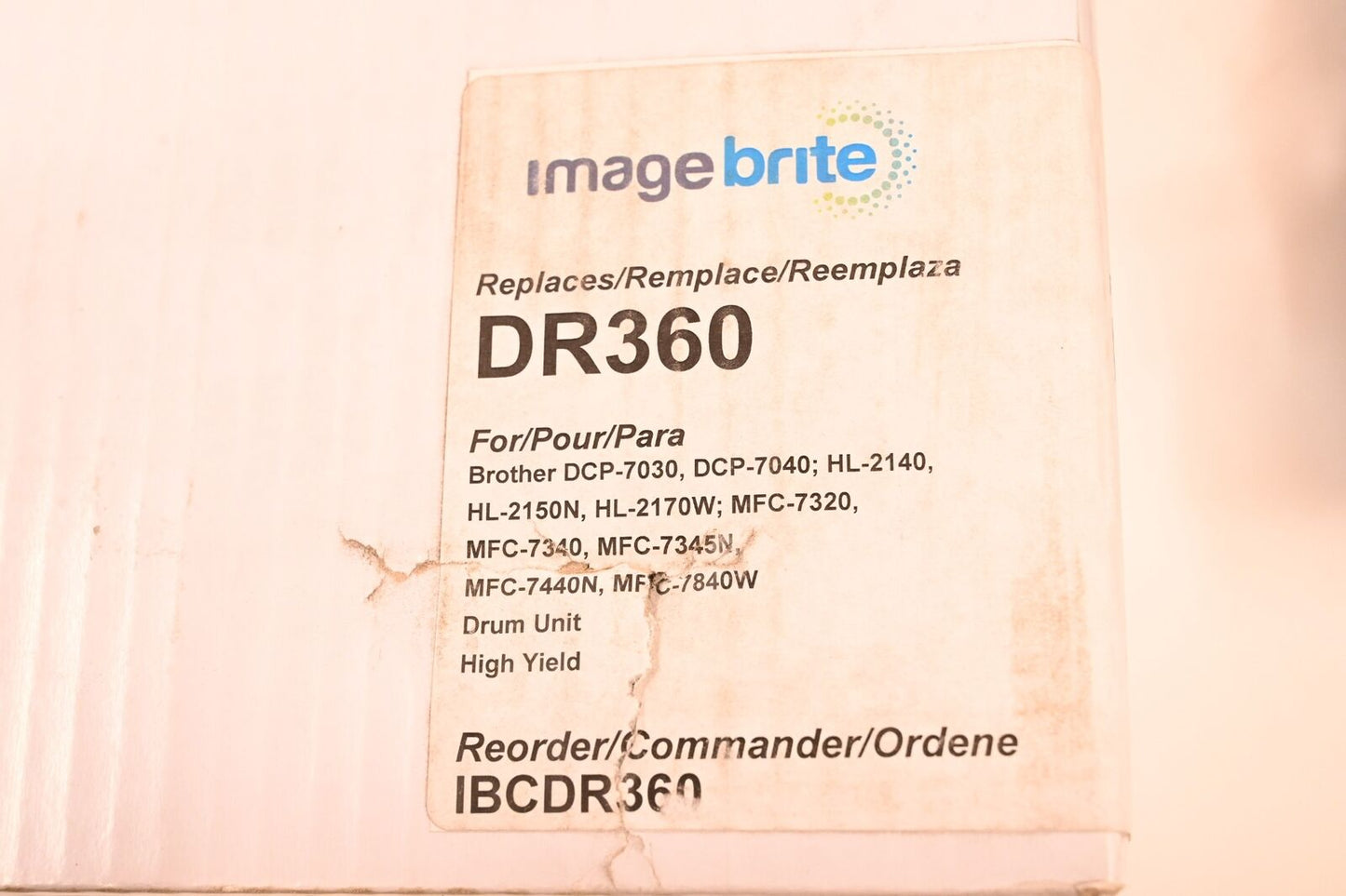 Image Brite Brother DR360 Compatible Drum Unit IBCDR360