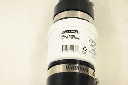 Everbilt EV-QV15 1-1/2" Quiet PVC Check Valve