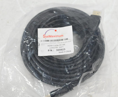 SatMaximum 309923 HDMI Cable 2K + 4K, 35 ft Length