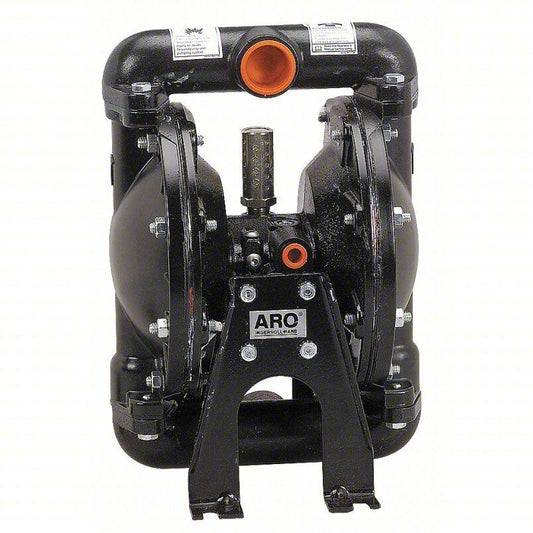 ARO 666100-3EB-C Double Diaphragm Pump, Santoprene, Aluminum