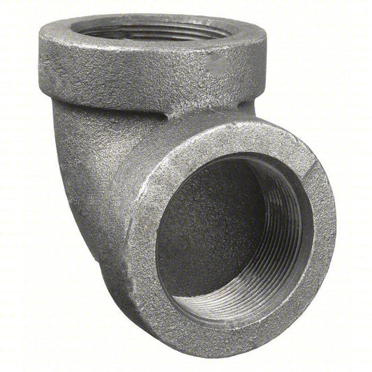 Malleable Iron 90° Degree Elbow 1LBU7 1-1/2 in x 1-1/2 in Fitting Pipe Size