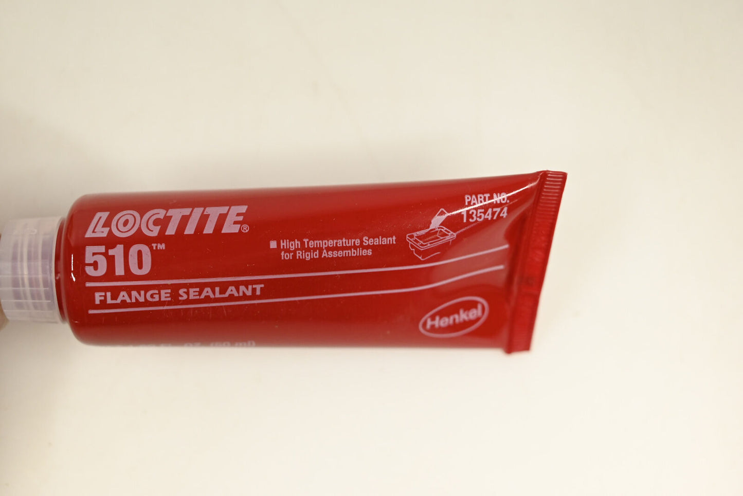 Loctite logo 510 High Temperature Flange Sealant, 50mL Tube -Pack 10