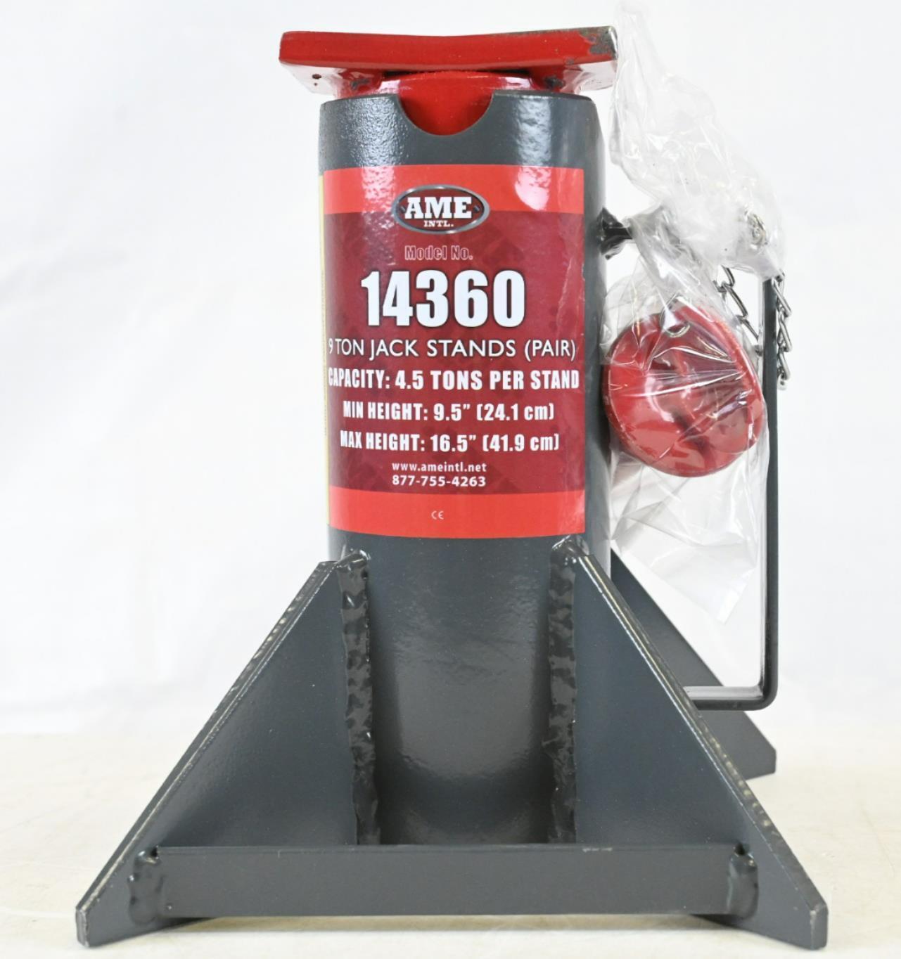 AME 14360 Jack Stand 4.5 Stand Lifting Capacity