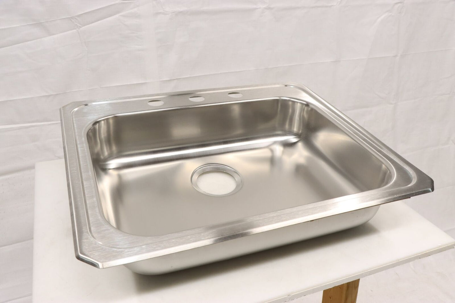 Elkay GECR25213 Celebrity 25" Drop In Single Basin Stainless Steel Kitchen Sink