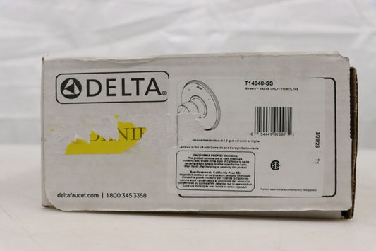 Delta T14048-SS Bowery Valve Trim Only, Brilliance Stainless