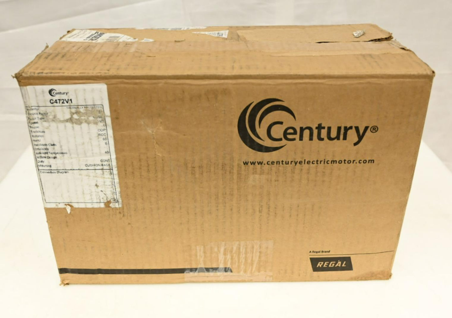 Century C472V1 HVAC Belt Drive Fan Motor, 208/230V