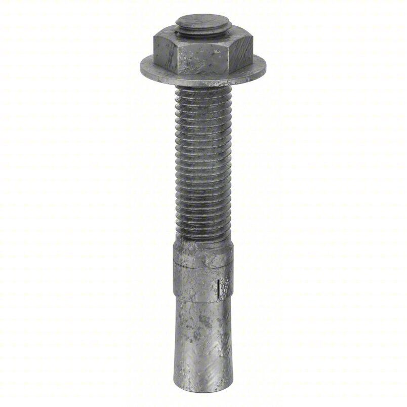 MKT Fastening 2878600 Wedge Anchor, 7/8 in Anchor Diameter, Steel, PK 4