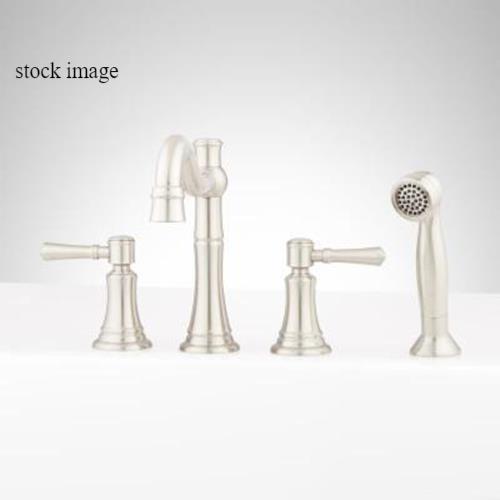 Signature Hardware SHSM4RTGBN (448531) St. Martin Roman Tub Faucet w/Hand Shower