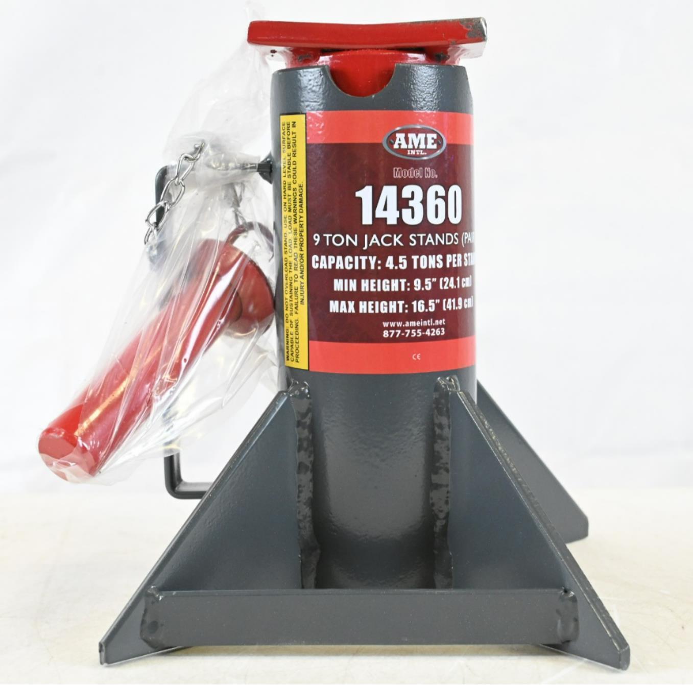 AME 14360 Jack Stand 4.5 Stand Lifting Capacity