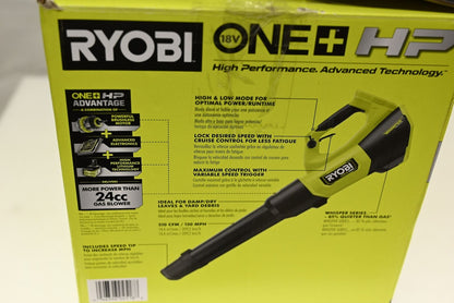 Ryobi PBLLB01B ONE+ HP 510 CFM 18V Brushless Blower (Tool Only)