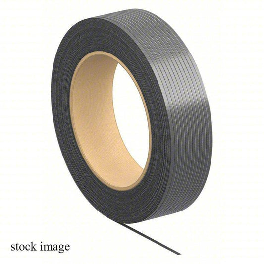 PAC STRAPPING PRODUCTS 48H.30.0190 Polypropylene Strapping, 1/2 HG 300 Black