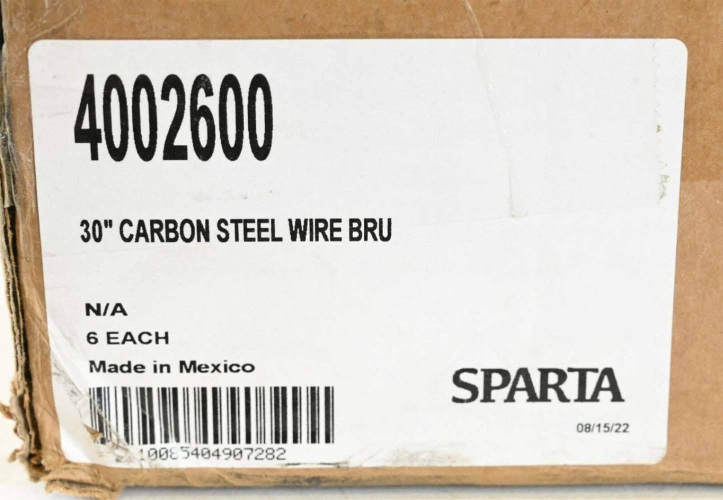 Carlisle 4002600, Sparta 30" Carbon Steel Wire Brush, PK 6