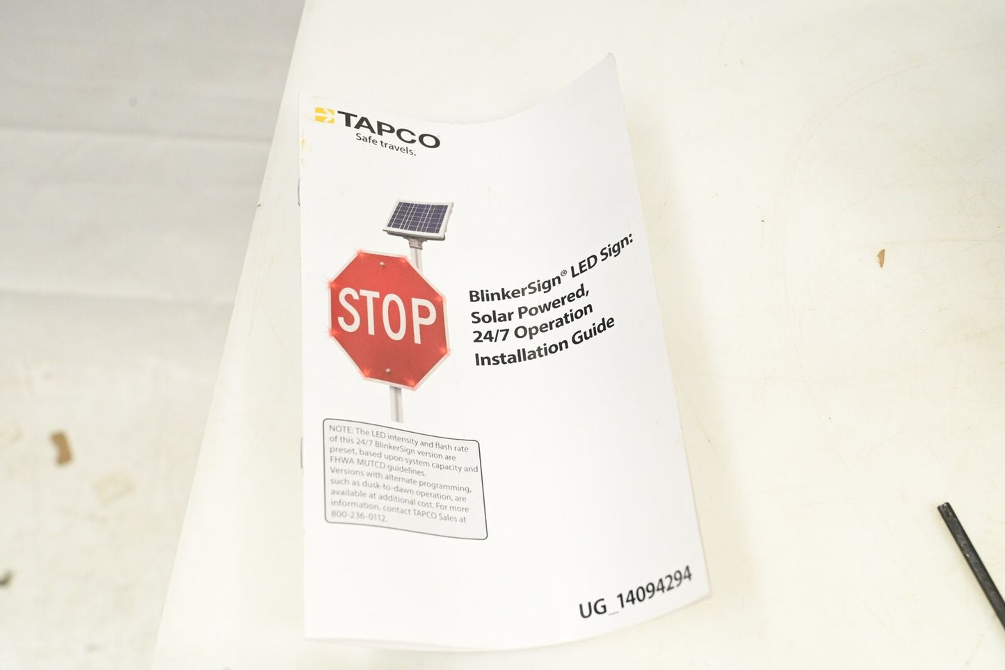 Tapco 2180-00207 Stop Sign, Aluminum