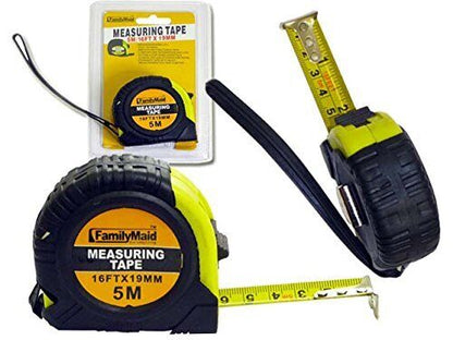 Family Maid 12359 5M/16 Foot Tape Measure, PK 12