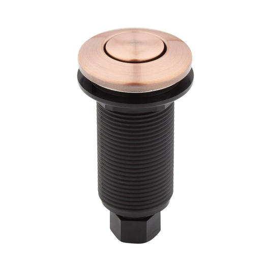 Signature Hardware 484441 (SHASB2AC) SinkTop Air Switch Button, Satin Copper