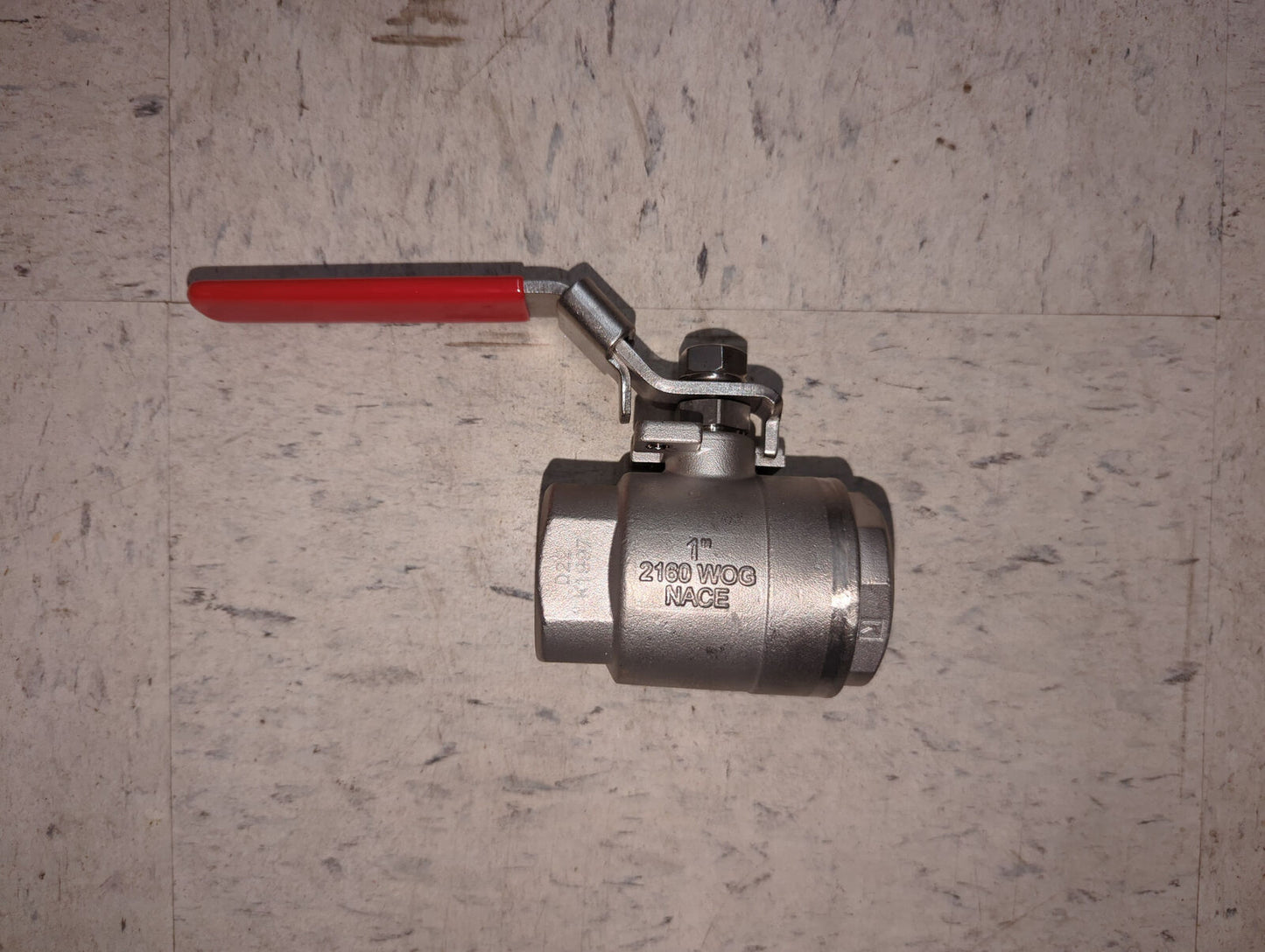 Keckley BVSC Ball Valves Stainless Steel 1"NPT