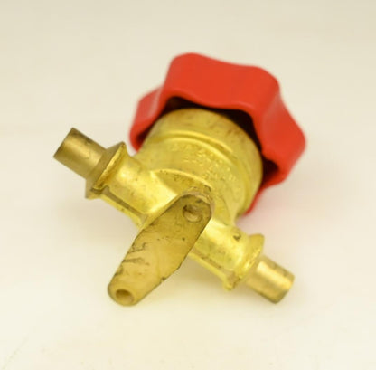 Tuffy 214-4S Packless Line Valve Forged Brass 1/4" O.D. Solder