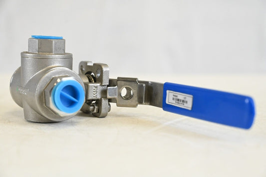 FNW FNW233AD, 1/2" 316 Stainless Steel Reduced Port, Ball Valve