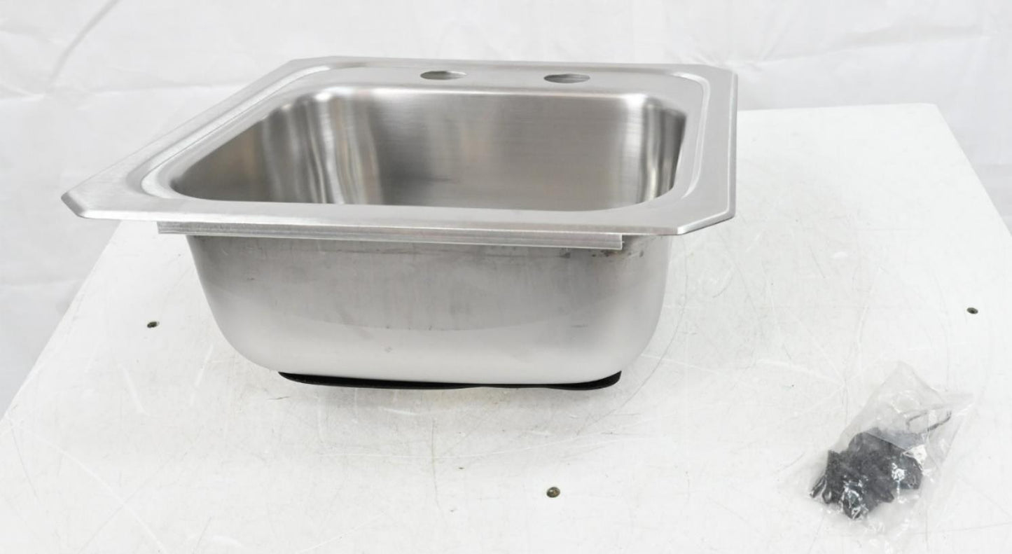 Elkay BCR152 Celebrity 15" Single Basin Drop In Stainless Steel Bar Sink