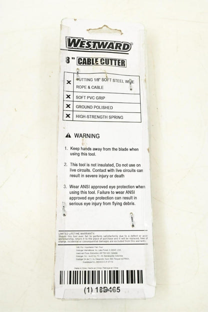 WESTWARD 10D465 Cable Cutter, Wire Rope