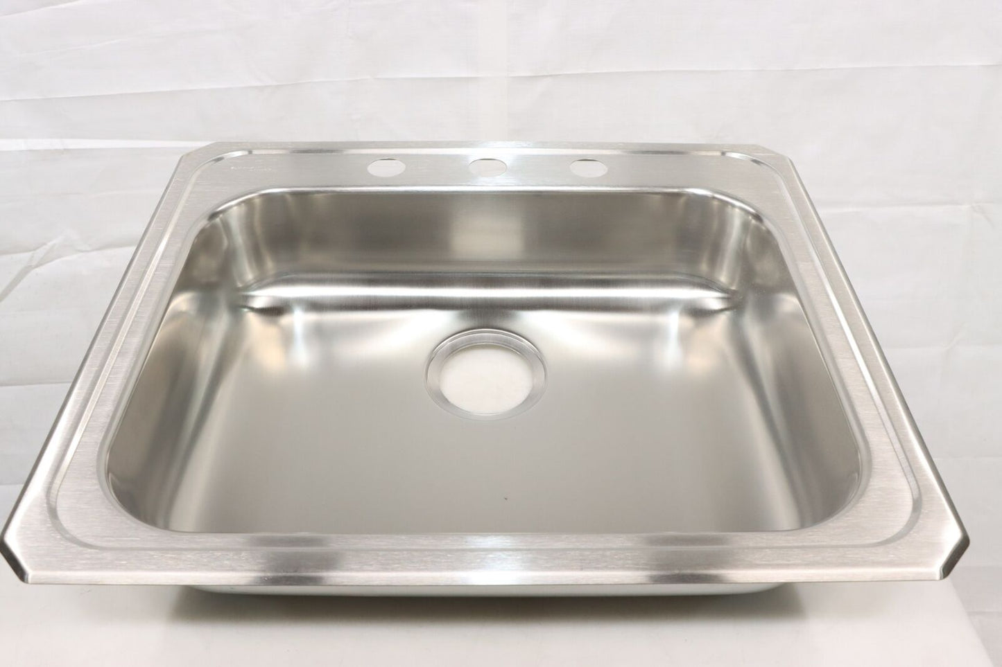 Elkay GECR25213 Celebrity 25" Drop In Single Basin Stainless Steel Kitchen Sink