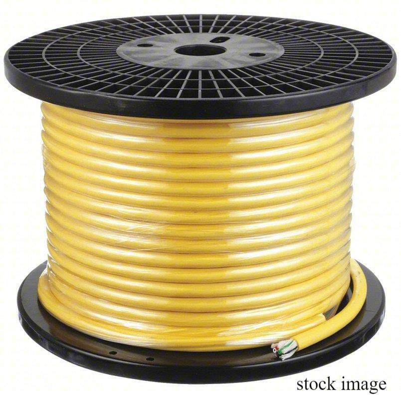 Conductor Portable Cord 2TYJ7 200 ft Length x 600 V, Yellow