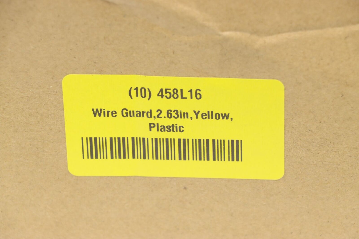 Southwire 111413 Wire Guard, 2.63 in Overall Dp, Plastic, Yellow, PK 10