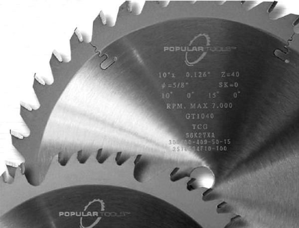 Populartools GA860 Circular Blades, 8” Diameter