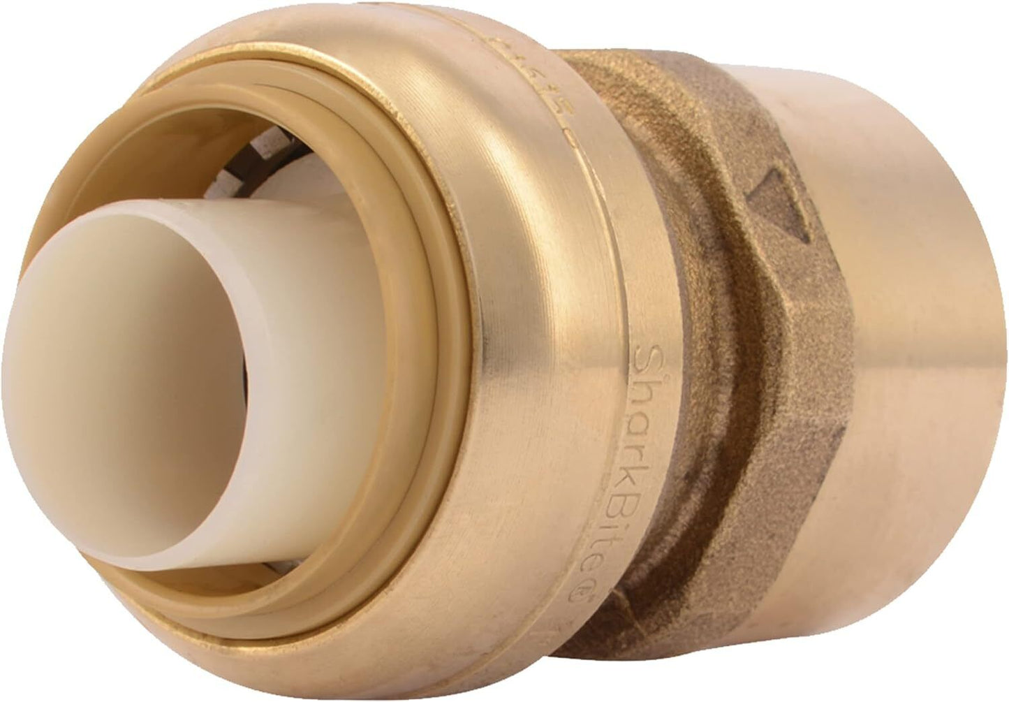 SharkBite U094LFA 1" Push-to-Connect x FIP Brass Adapter Fitting, PK 12