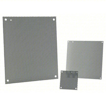 Hoffman A12N12PP Nvent Perforated Panel, Steel, Galvanized, PK 4