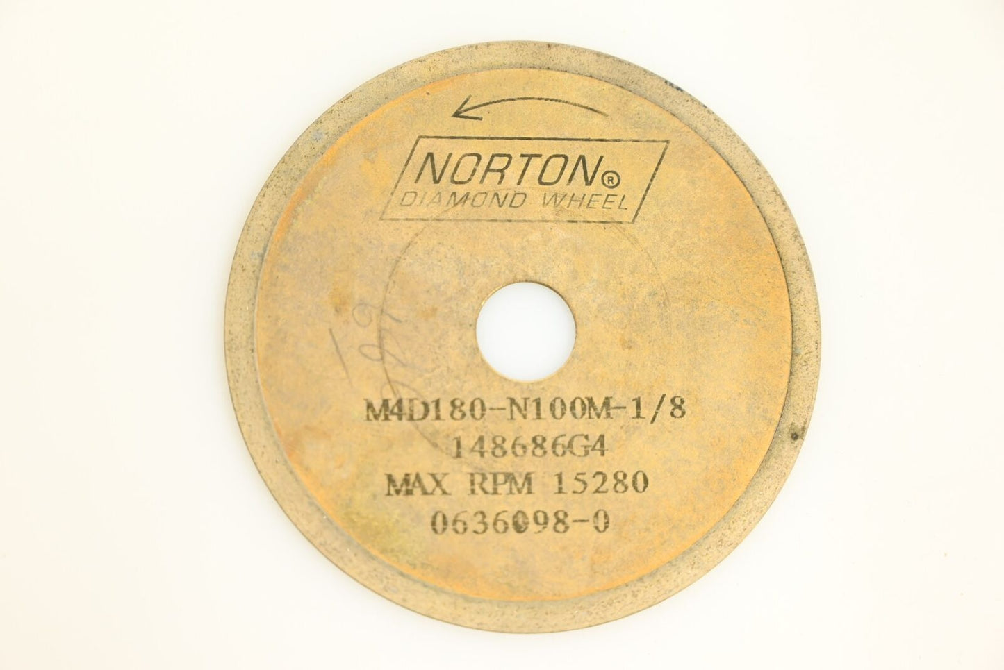 Norton 1A1RN Diamond Wheel