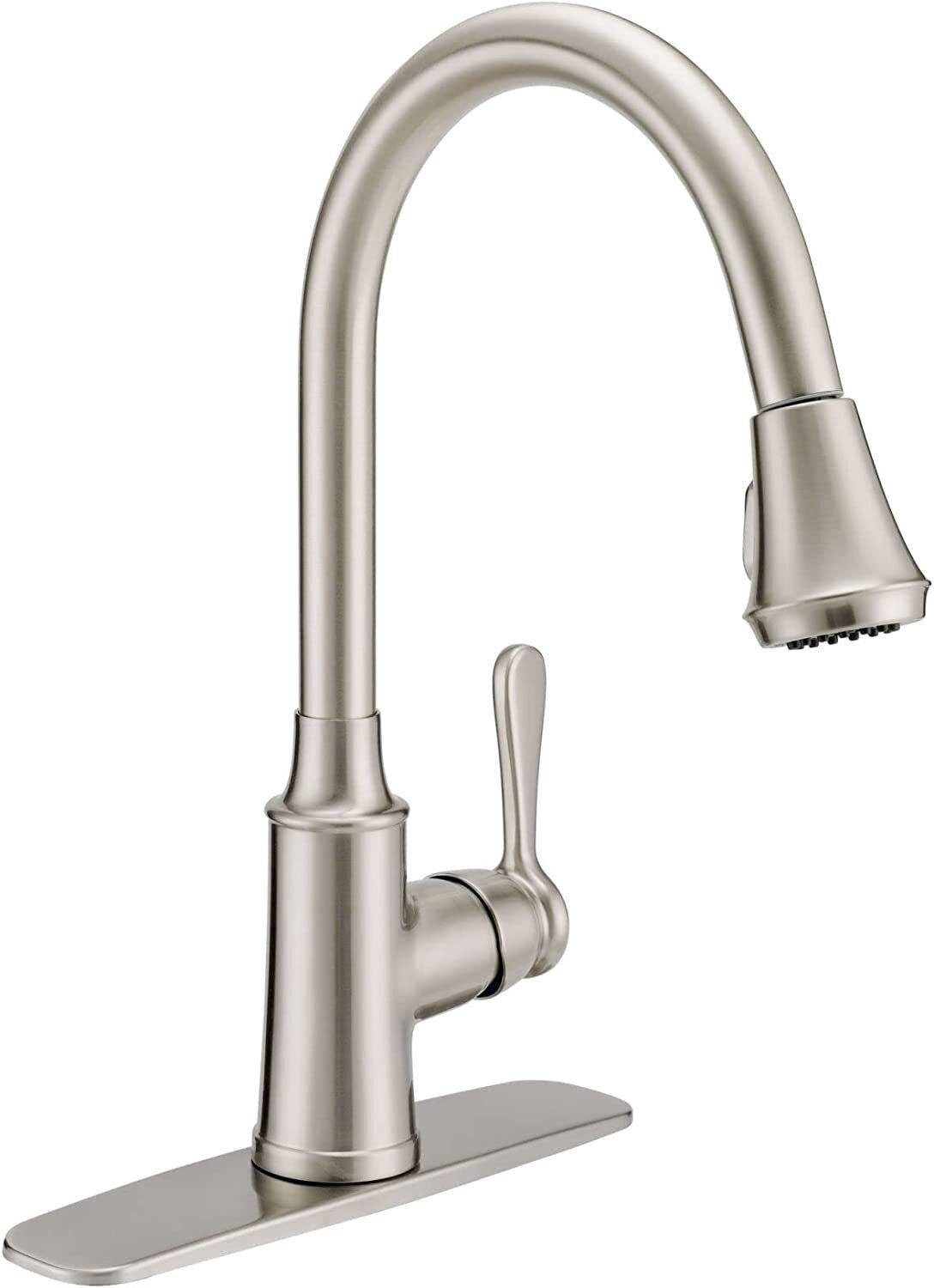 ProFlo PFXCM1M214BN, Single Hole Pull Down Kitchen Faucet