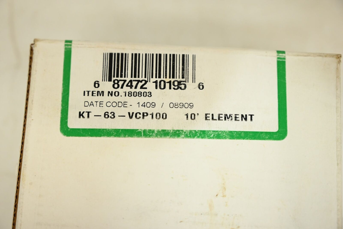 Sporlan KT-63-VCP100 Expansion Valve Element 10' Capillary Tube