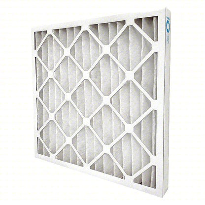 Air Handler 4YUX2 Pleated Air Filter, 14" Ht x 25" Wd x 2Dp, MERV 10, PK 12