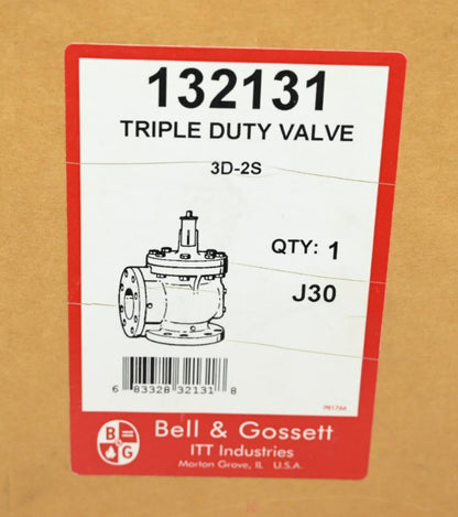 Bell & Gossett 132131 (3D-2S) Flanged Triple Duty Valve