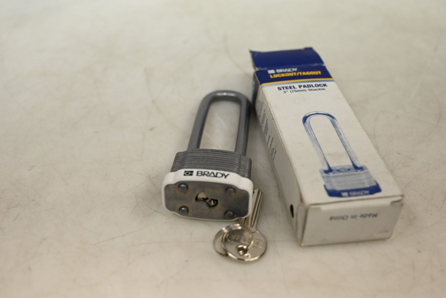 BRADY 123256 Keyed Padlock, PK 3