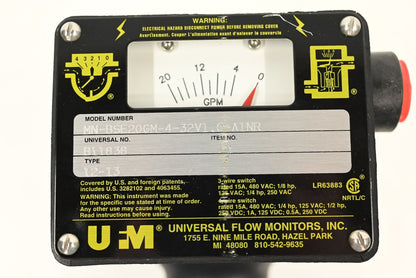 Universal Flow Monitor (UFG) MN-BSE20GM-4-32V1.0-A1NR Flow Meter