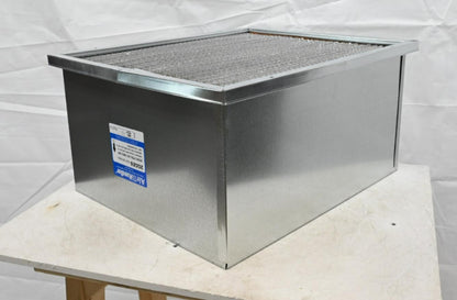 Air Handler 2GGE6 Cartridge Air Filter, 20" Ht x 24" Wd x 12" Dp Nominal Size