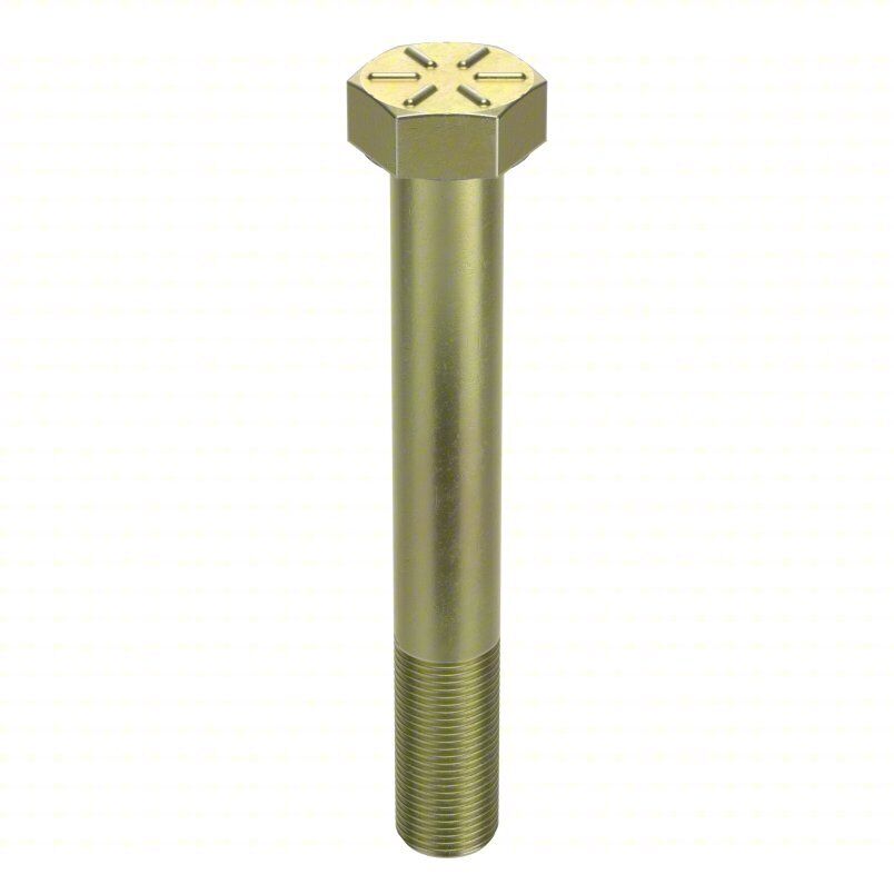 Hex Head Cap Screw N04360.075.0500, Steel Zinc Yellow