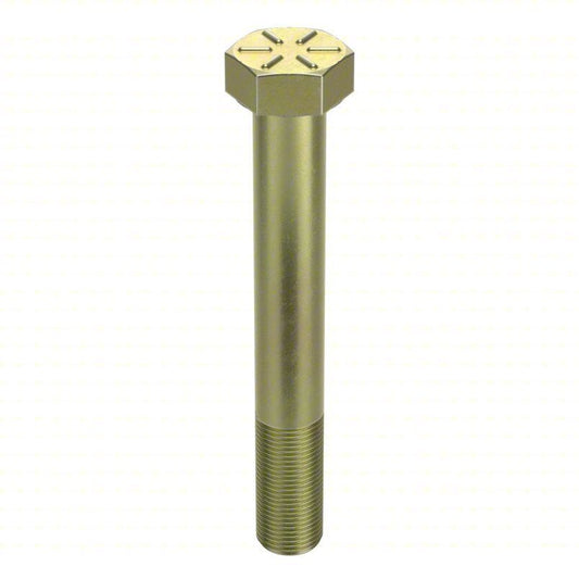 Hex Head Cap Screw N04360.075.0500, Steel Zinc Yellow