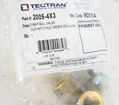 Tectran 2005-4X3 Two Way Three Port Valve