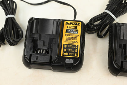 Dewalt DCB107 12V/20V Lithium-Ion Battery Charger, PK 2