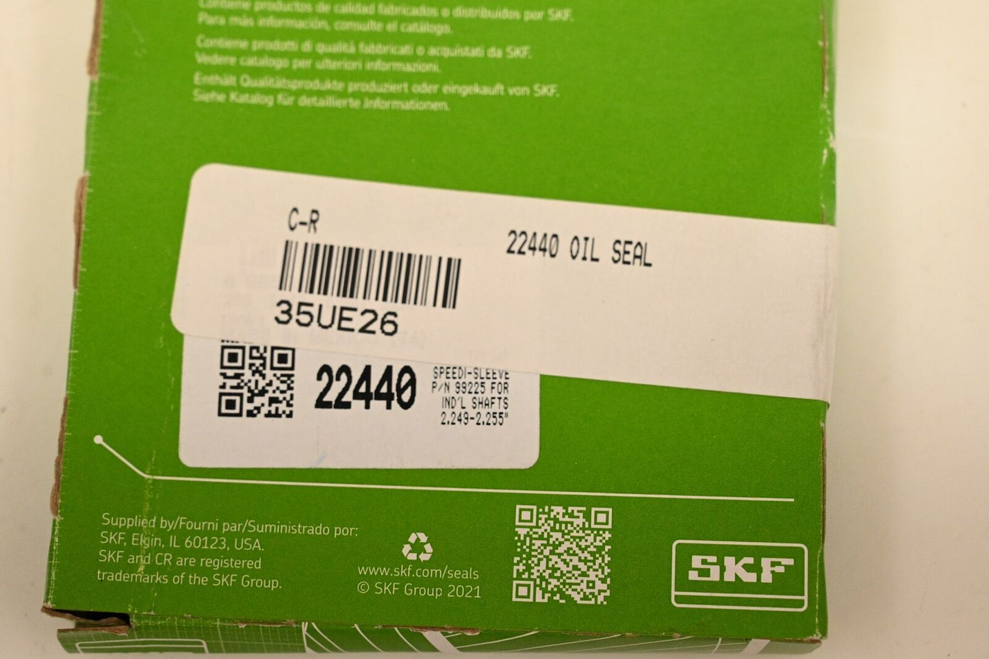 SKF 22440 Rotary Shaft Seal