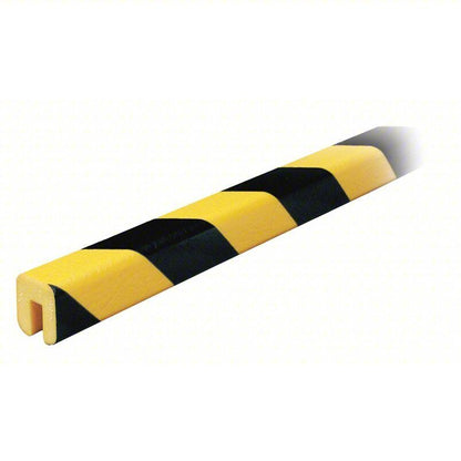 KNUFFI 60-6762 Edge Guard, Square, Black/Yellow, PK 2