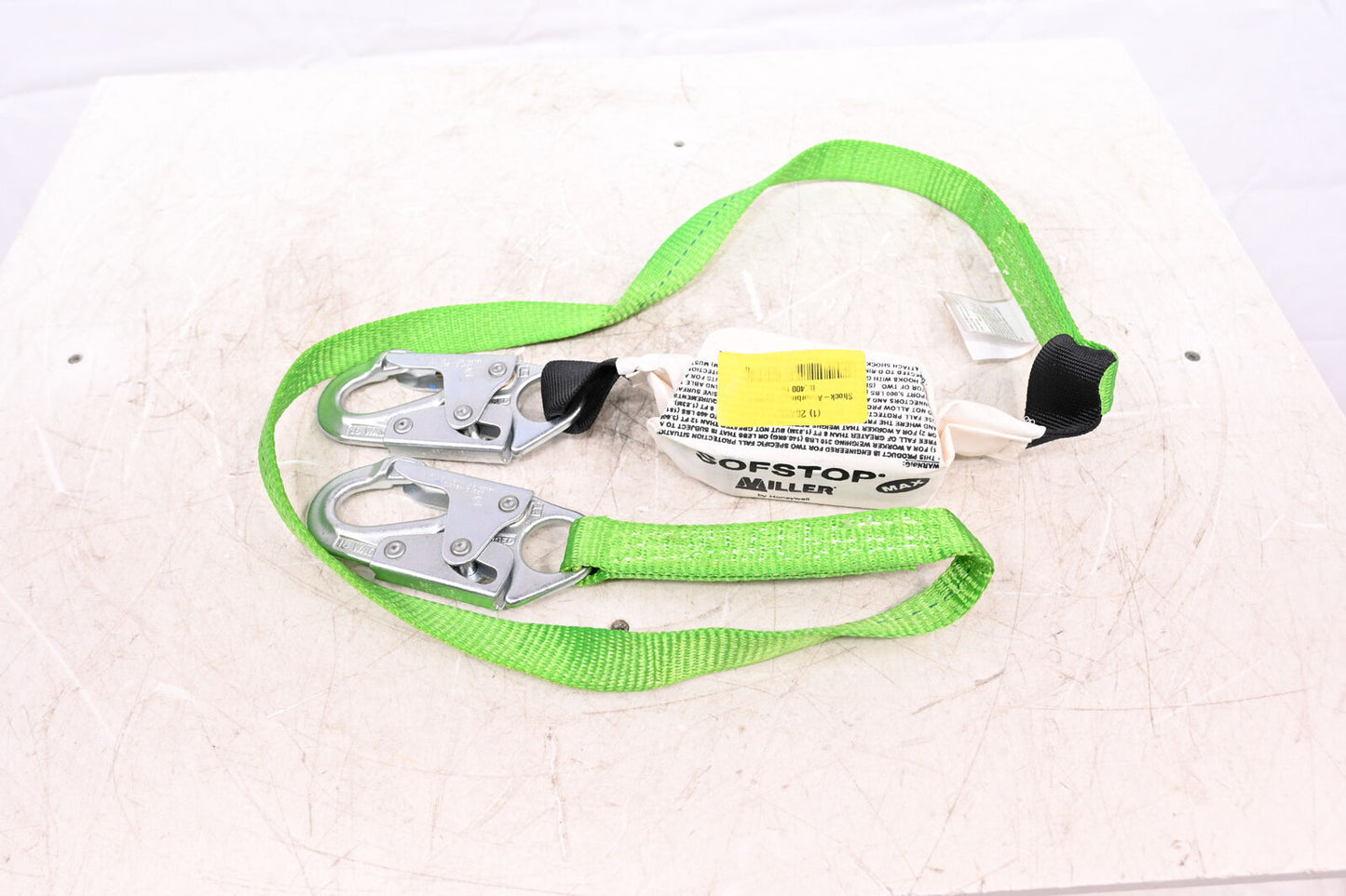 HONEYWELL MILLER Shock-Absorbing Lanyard: 400 lb Capacity-20A502