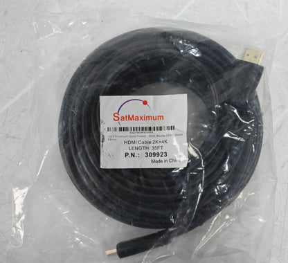 SatMaximum 309923 HDMI Cable 2K + 4K, 35 ft Length